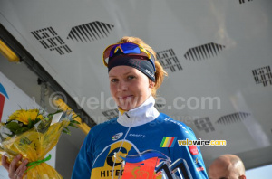 Emma Johansson (Hitec Products-UCK), winner of Cholet-Pays de Loire 2011 (1064x)