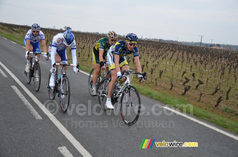 Lieuwe Westra, Frédéric Amorison, Jean-Marc Marino & Anthony Geslin