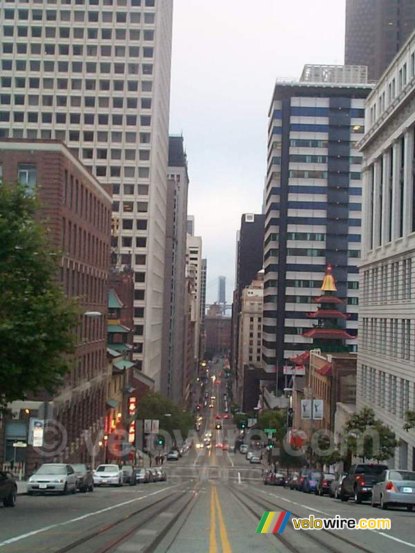 [San Francisco] - Een zijstraat van Powell Street