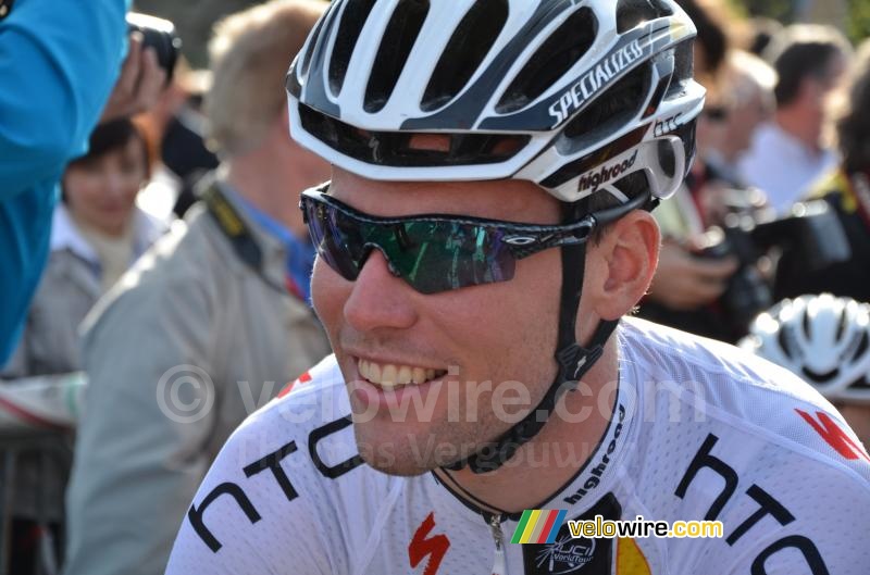 Mark Cavendish (HTC-Highroad) big smile!