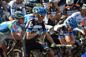 Johan van Summeren (Garmin-Cervélo) before the start (397x)