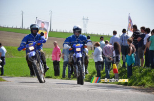 Police motors in Paris-Roubaix (475x)