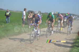 The group with Sylvain Chavanel (587x)