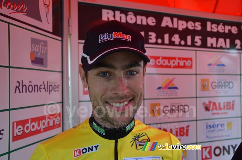 Sylvain Georges (BigMat-Auber 93), yellow jersey (2)