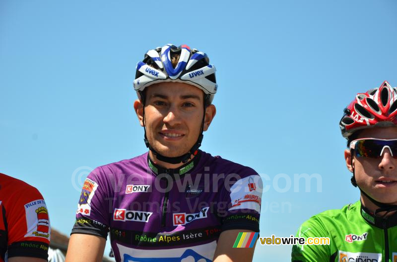 The purple jersey, Jérémy Roy (FDJ)