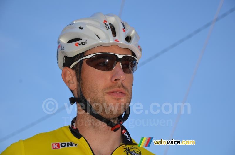 The yellow jersey, Sylvain Georges (BigMat-Auber 93)