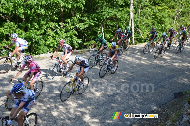 Sylvain Georges (BigMat-Auber 93) au sein du peloton