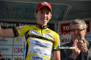 Gaëtan Bille (Wallonie-Bruxelles-Crédit Agricole), maillot jaune (395x)