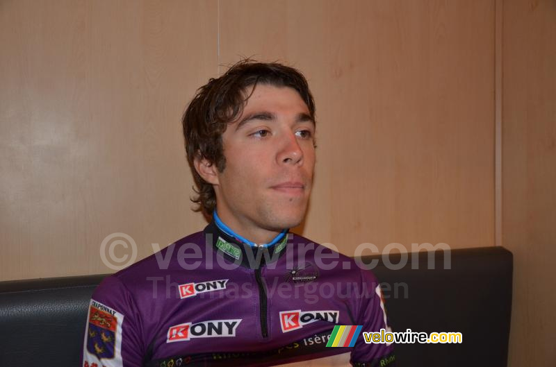 Thibaut Pinot (FDJ) in purple