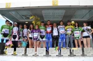 Le podium complet du Rhône Alpes Isère Tour 2011 (630x)