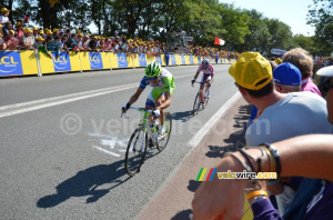 Maciej Paterski (Liquigas-Cannondale) & Egor Silin (Katusha Team) (337x)