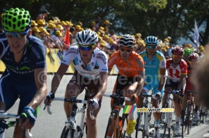 Maxime Bouet (AG2R La Mondiale), Ivan Velasco (Euskaltel-Euskadi) & Paolo Tiralongo (Astana) (817x)
