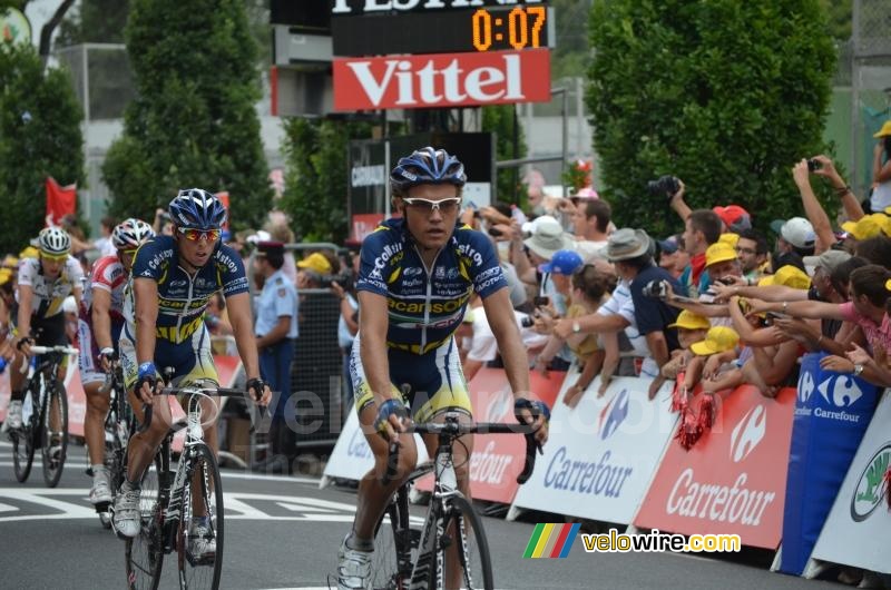 Rob Ruijgh & Bjorn Leukemans (Vacansoleil-DCM Pro Cycling Team)