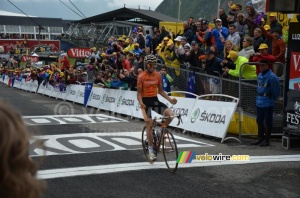 Samuel Sanchez (Euskaltel-Euskadi) remporte l'étape (2) (451x)