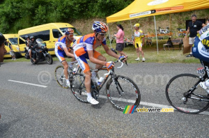 Luis Léon Sanchez & Bauke Mollema (Rabobank) (447x)