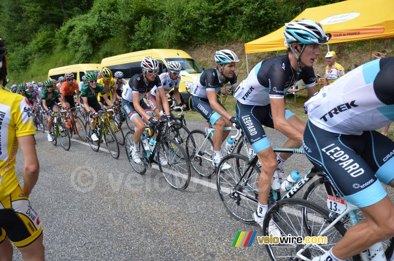 Frnk & Andy Schleck & Maxime Monfort (Team Leopard-Trek)